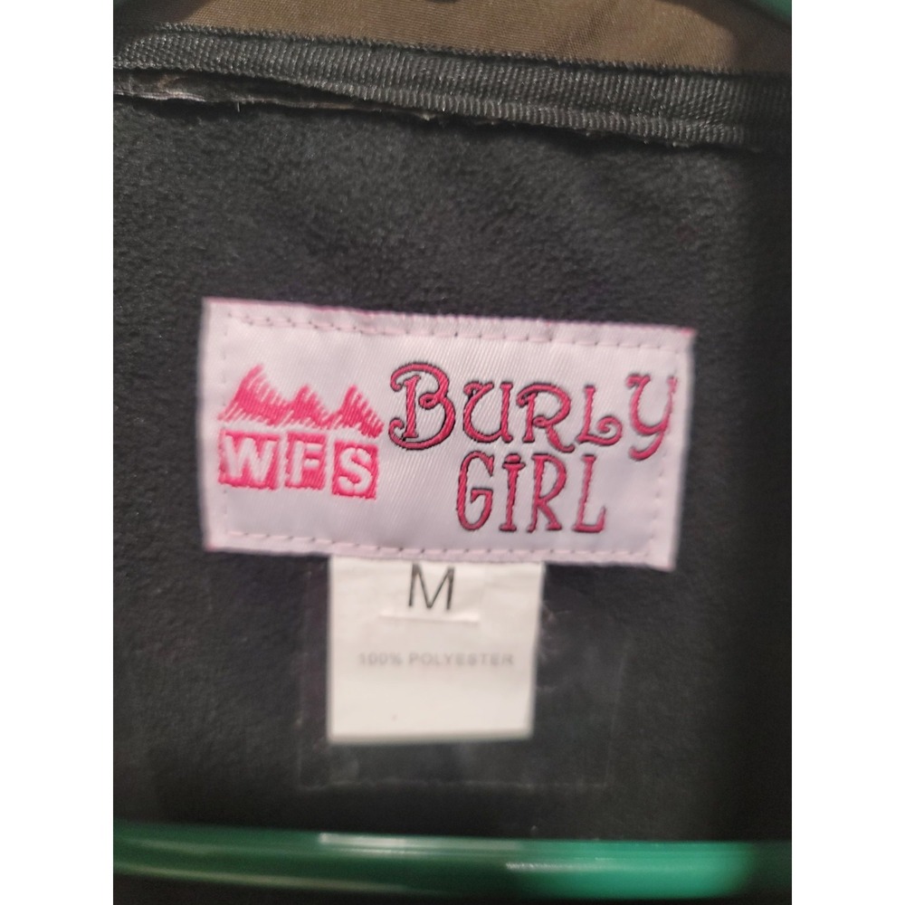 Camo ladies jacket Burly girl medium pink accents waterproof - Picture 4 of 5